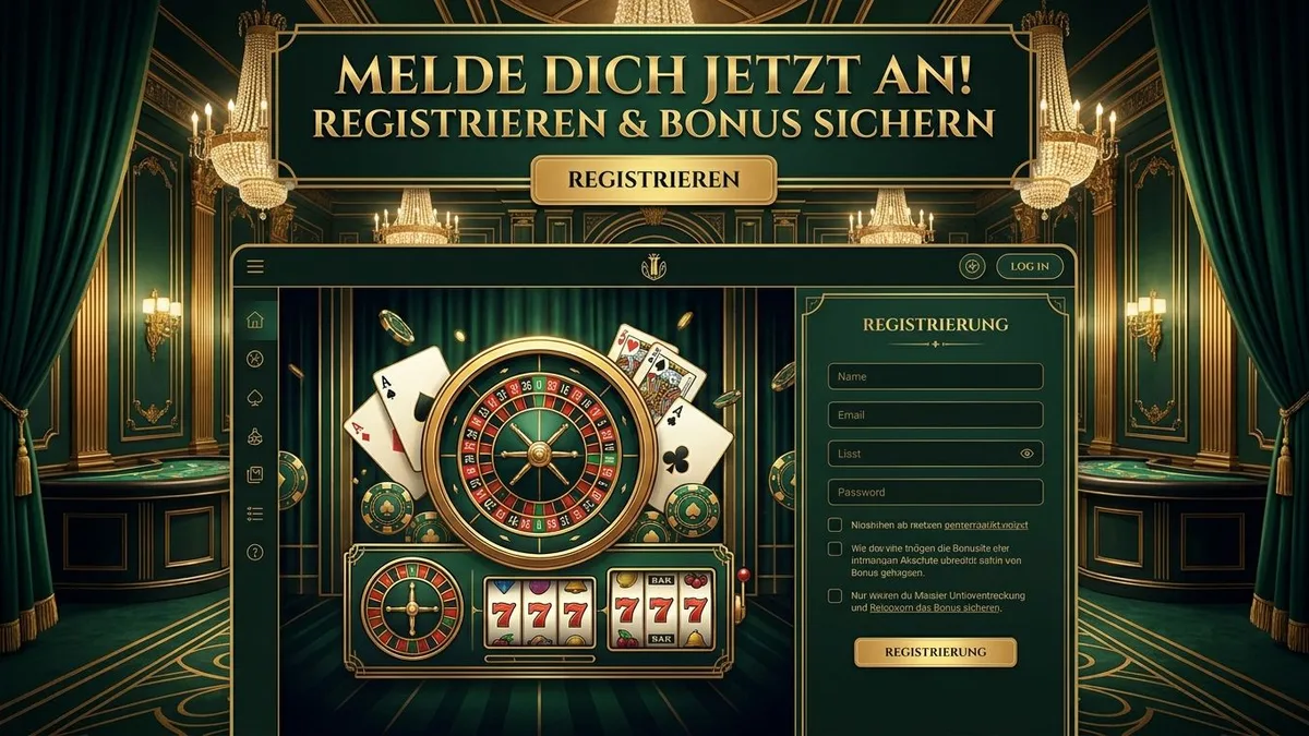 Registrierung mit Bonus